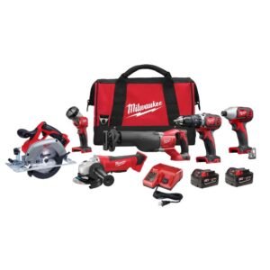 Milwaukee M18 Cordless Lithium-Ion 6-Tool Combo Kit