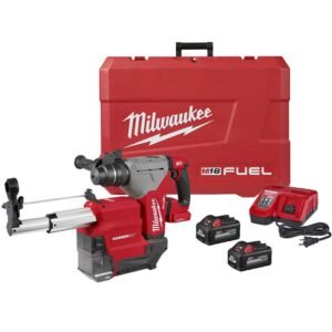 Milwaukee M18 FUEL 1 1/8inch SDS Plus Rotary Hammer ONE-KEY Dust Extractor Kit