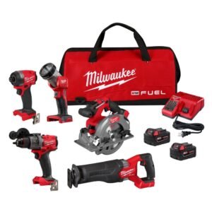Milwaukee M18 FUEL 5 Tool Combo Kit