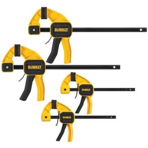 DEWALT Medium & Large Trigger Clamps-4 pack