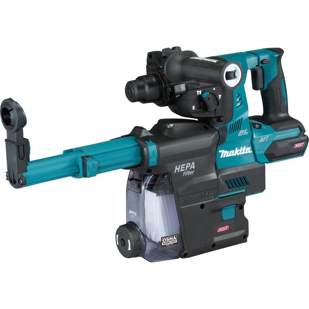 Makita 40V max XGT 1 1/8in AVT Rotary Hammer with Dust Extractor (Bare Tool)