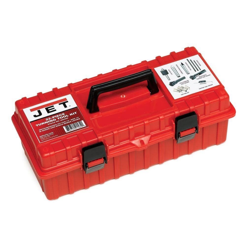 JET Turning Tool 22pc Kit for W & Bench Series Metal Lathes