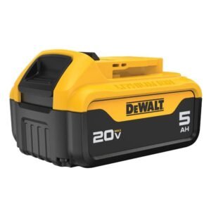 DEWALT 20V MAX 20V 5Ah Lithium Ion Power Tool Battery Pack with Fuel Indicator