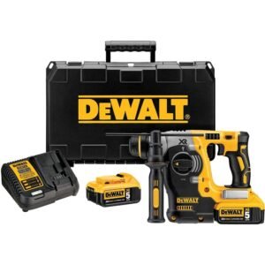 DEWALT 20V MAX XR Brushless 1-in L-Shape SDS Plus Rotary Hammer Kit