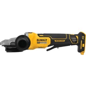 DEWALT 5-In 125 mm 20V MAX XR Flathead Paddle Switch Small Angle Grinder with Kickback Brake (Bare Tool)