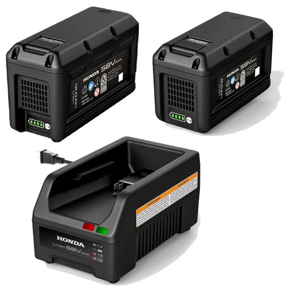 Honda (1) 12.0Ah and (1) 8.0Ah Li-Ion Two Battery Starter Kit