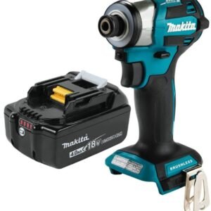 Makita 18V LXT Lithium-Ion Brushless Cordless Quick-Shift Mode 4-Speed Impact Driver & 4Ah Lithium Ion Battery Pack