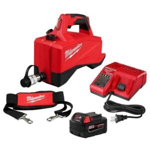 Milwaukee M18 Brushless Single Acting 60In3 10000psi Hydraulic Pump Kit