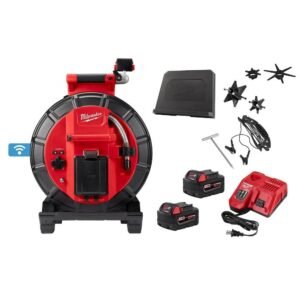 Milwaukee M18 120 Ft. Mid-Stiff Modular Pipeline Inspection System Kit