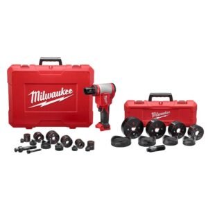 Milwaukee M18 FORCE LOGIC 10 Ton Knockout Tool 1/2 Inch to 4 Inch (Bare Tool)